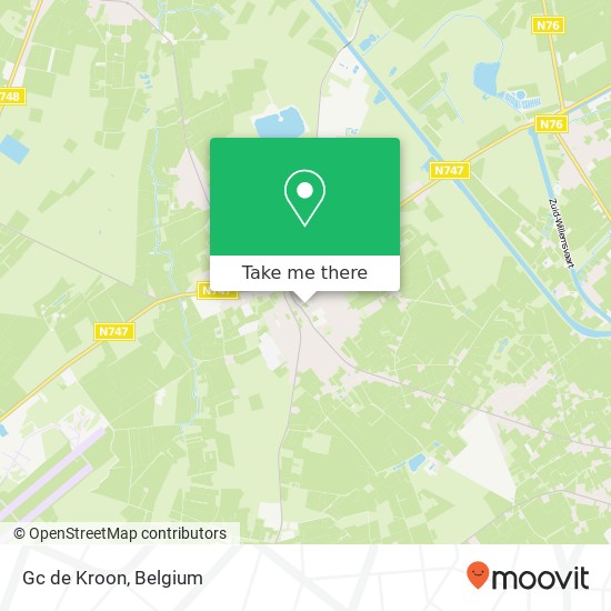 Gc de Kroon map