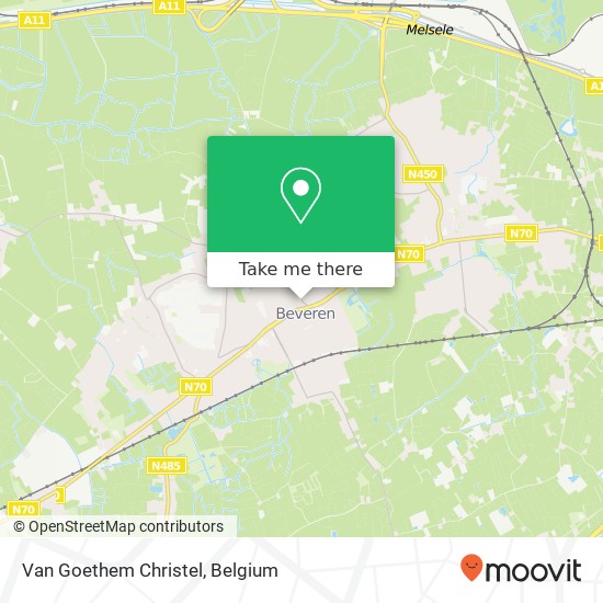Van Goethem Christel, Grote Markt 31 9120 Beveren map