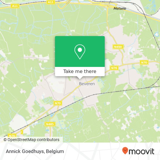 Annick Goedhuys, Vrasenestraat 27 9120 Beveren map