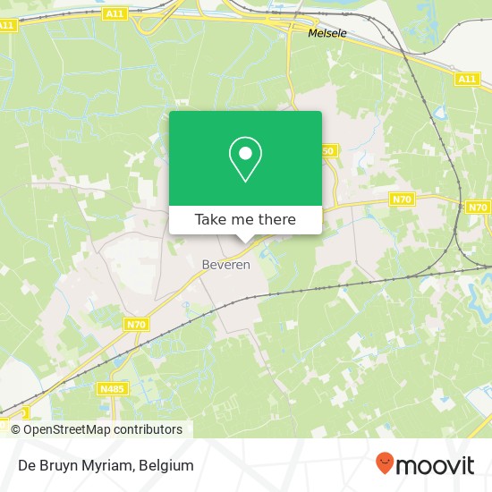 De Bruyn Myriam, Kloosterstraat 76 Beveren map
