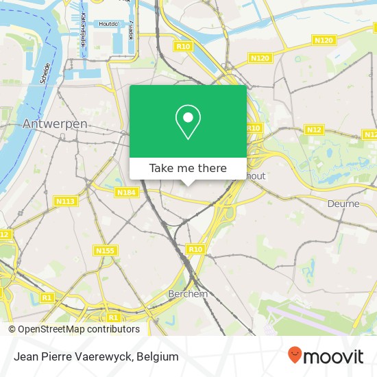 Jean Pierre Vaerewyck, Montensstraat 9 2140 Antwerpen map