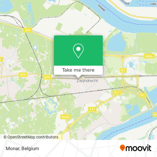 Monar map