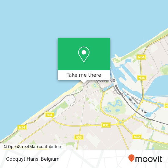 Cocquyt Hans, Albert I-Promenade 80 8400 Oostende map