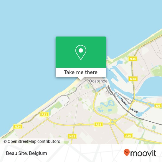 Beau Site, Albert I-Promenade 39 8400 Oostende map