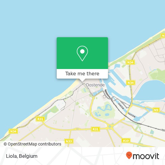 Liola, Leopold II-Laan 27 8400 Oostende map