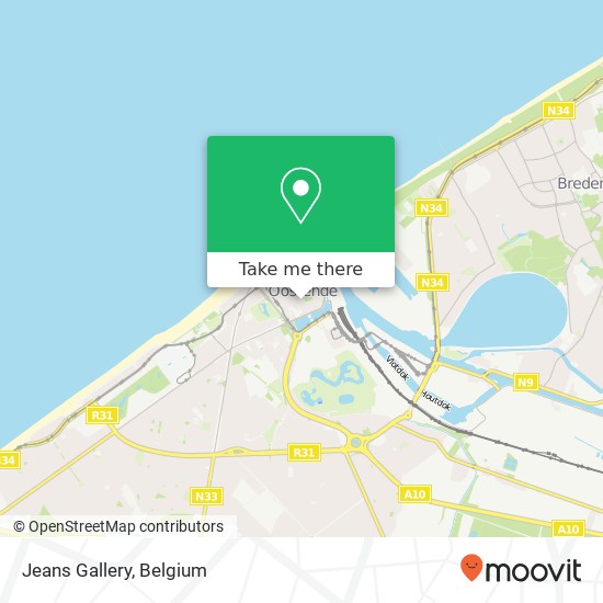 Jeans Gallery, Kapellestraat 68 8400 Oostende map