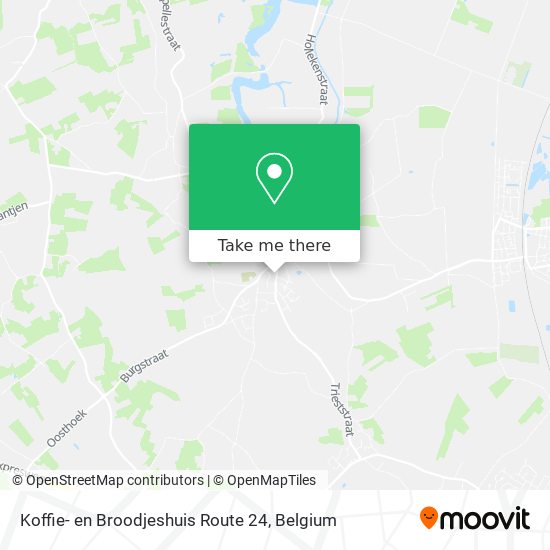 Koffie- en Broodjeshuis Route 24 map