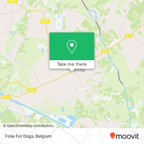 Folie For Dogs, Turnhoutsebaan 186 2970 Schilde map