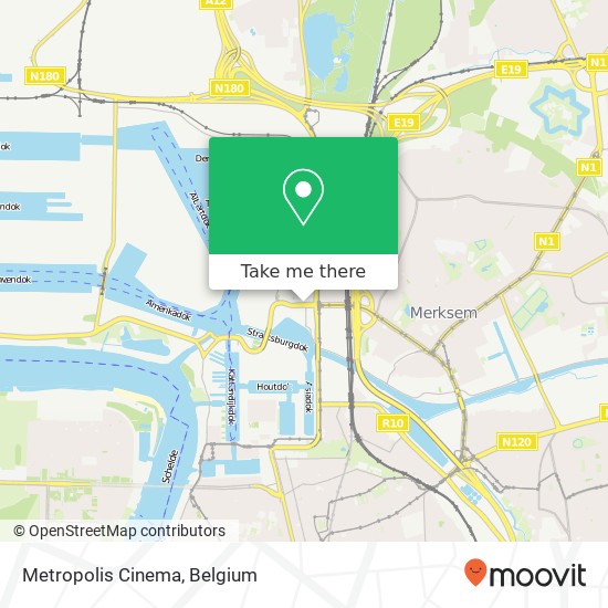 Metropolis Cinema map