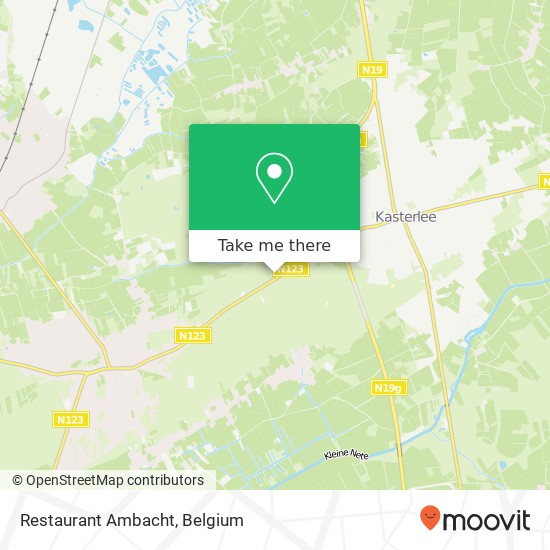 Restaurant Ambacht, Lichtaartsebaan 48 2460 Kasterlee map