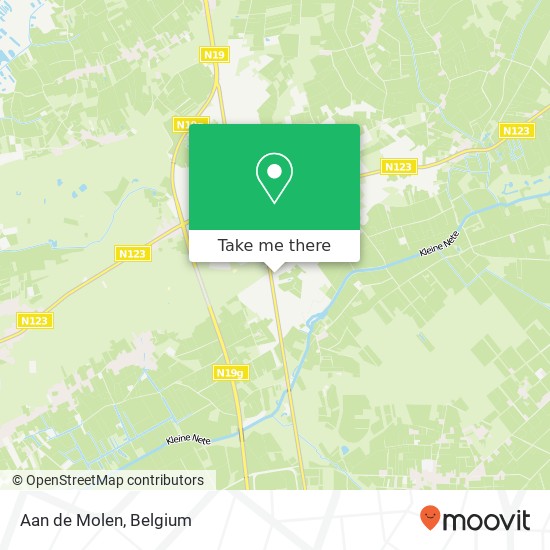 Aan de Molen, Doornboom 2 2460 Kasterlee map