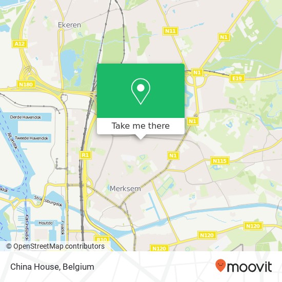 China House, Moeshofstraat 120 2170 Antwerpen plan