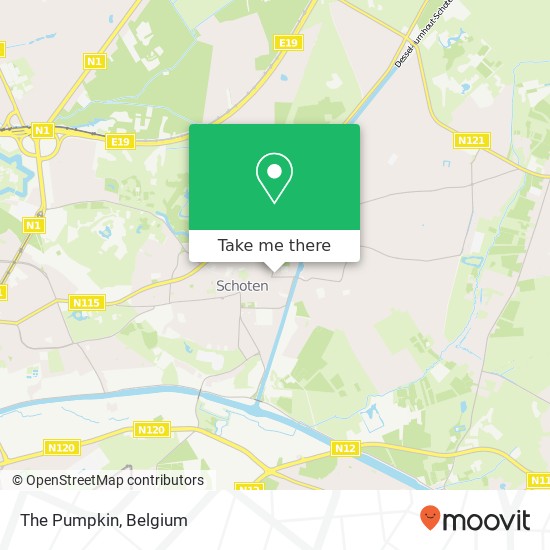 The Pumpkin, Theofiel van Cauwenberghslei 2900 Schoten plan