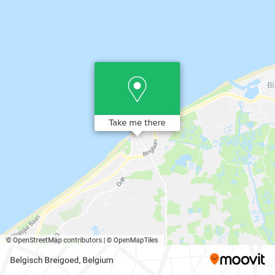 Belgisch Breigoed map