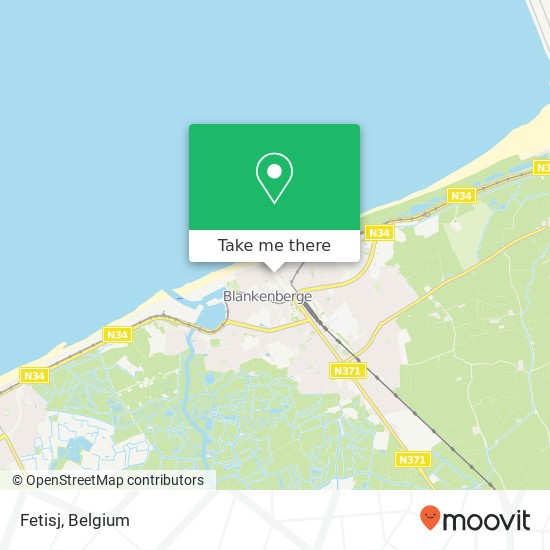 Fetisj, Molenstraat 38 8370 Blankenberge map