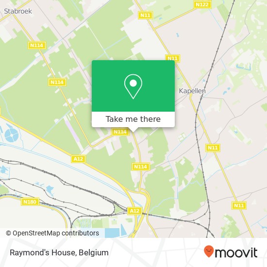 Raymond's House, Antwerpse Steenweg 45 2940 Stabroek map