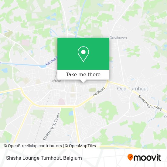 Shisha Lounge Turnhout map