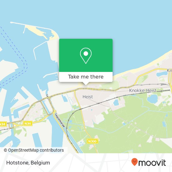Hotstone, Zeedijk-Heist 206 8301 Knokke-Heist map