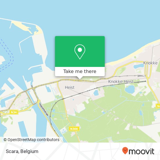 Scara, Graaf d'Ursellaan 53 8301 Knokke-Heist map