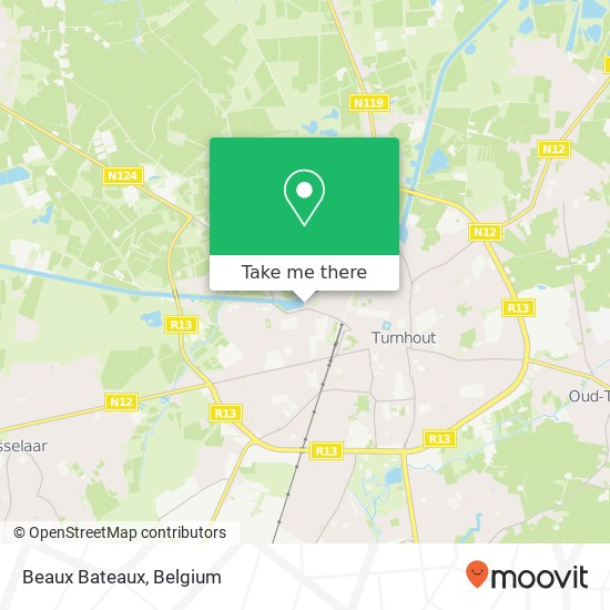 Beaux Bateaux, Nieuwe Kaai 12 2300 Turnhout map