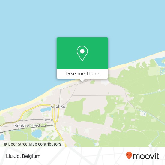 Liu-Jo, Kustlaan 215 8300 Knokke-Heist map