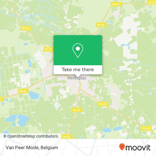 Van Peer Mode, Kerkstraat 7 2330 Merksplas map