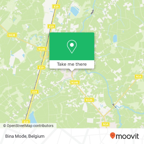 Bina Mode, Meerdorp 35 2321 Hoogstraten map