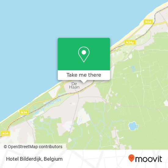 Hotel Bilderdijk map