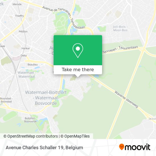 Avenue Charles Schaller 19 plan
