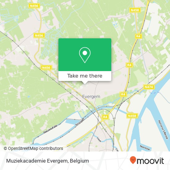 Muziekacademie Evergem map