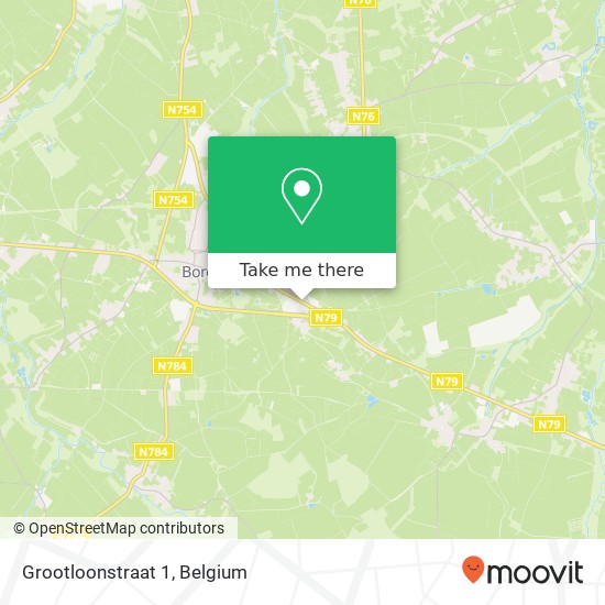 Grootloonstraat 1 map