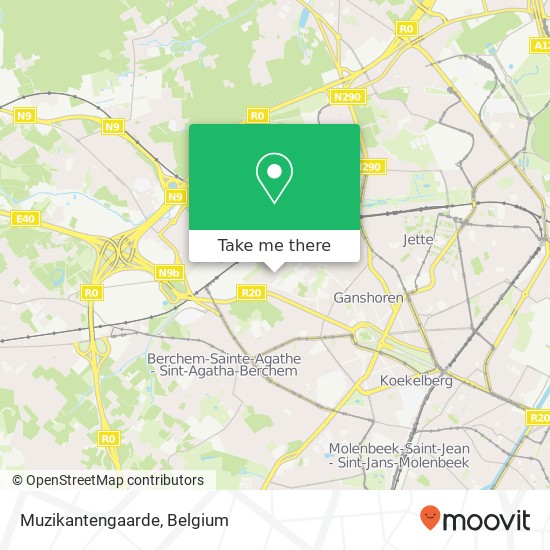 Muzikantengaarde map