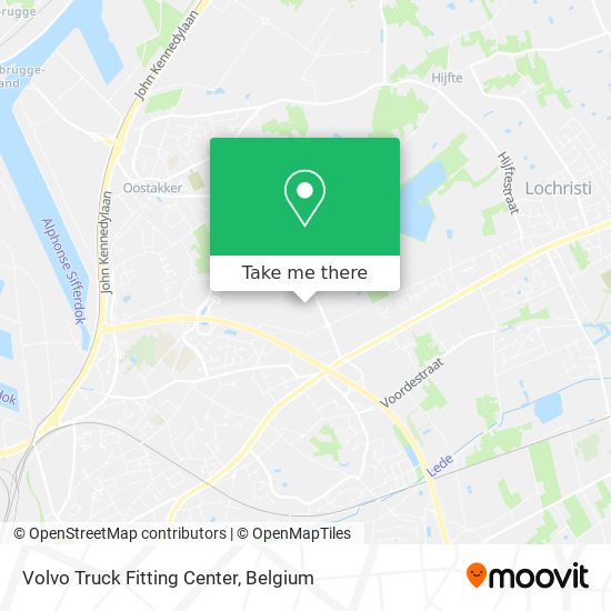 Volvo Truck Fitting Center map