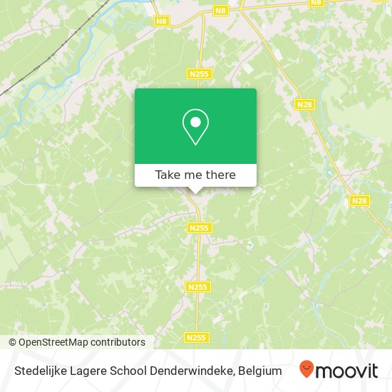 Stedelijke Lagere School Denderwindeke plan