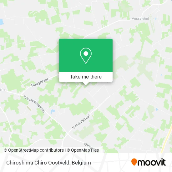 Chiroshima Chiro Oostveld map