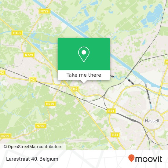 Larestraat 40 map