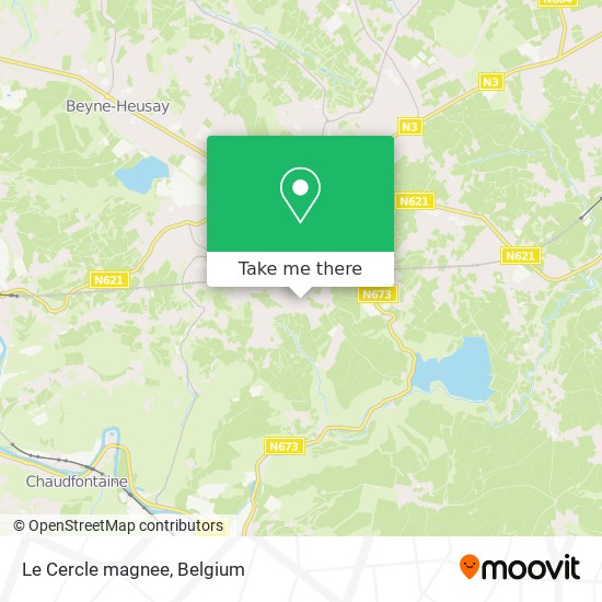 Le Cercle magnee map