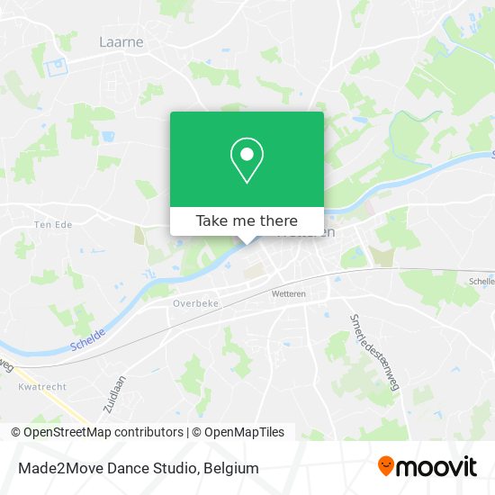 Made2Move Dance Studio plan