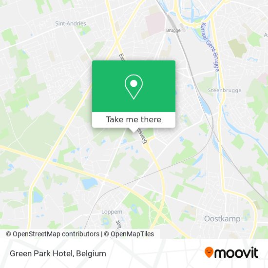 Green Park Hotel map
