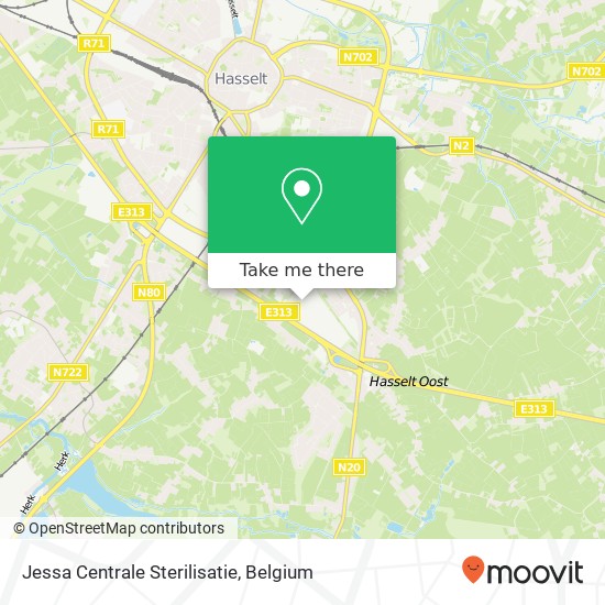 Jessa Centrale Sterilisatie map