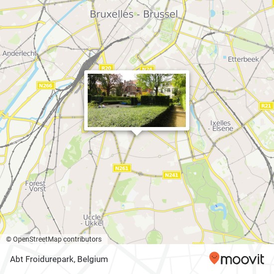 Abt Froidurepark map