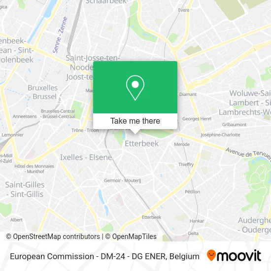 European Commission - DM-24 - DG ENER map