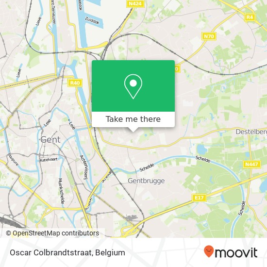 Oscar Colbrandtstraat plan