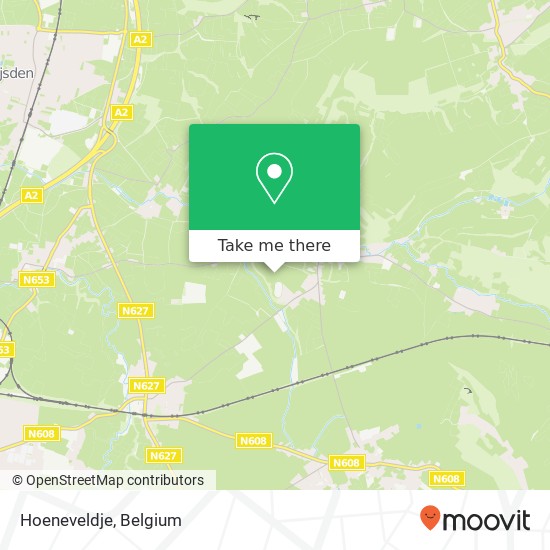 Hoeneveldje map