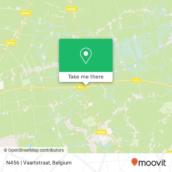 N456 | Vaartstraat map