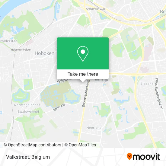 Valkstraat map