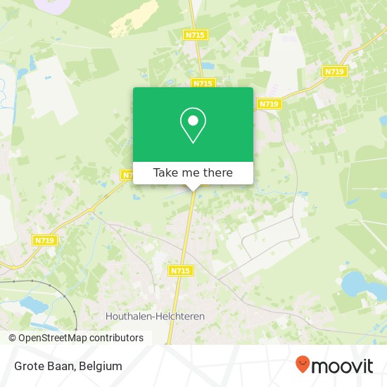 Grote Baan map