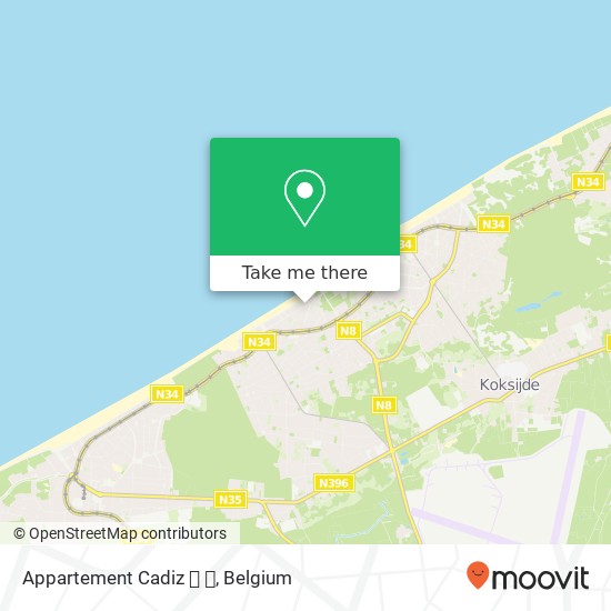 Appartement Cadiz 🌞 🌊 map