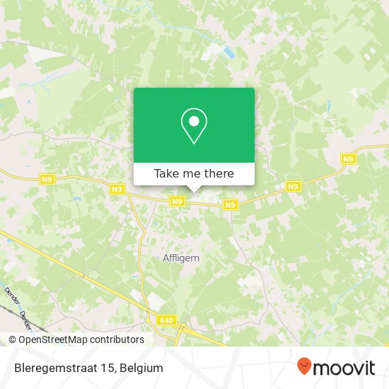 Bleregemstraat 15 map