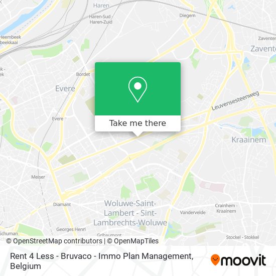 Rent 4 Less - Bruvaco - Immo Plan Management map